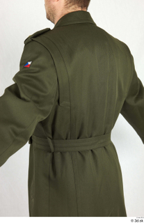  Photos Army Colonel in Uniform 1 21th century Army Colonel green jacket upper body 0005.jpg